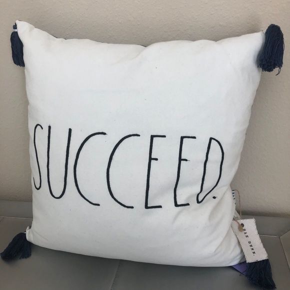 Rae Dunn Accents Rae Dunn Pillow Succeed Poshmark